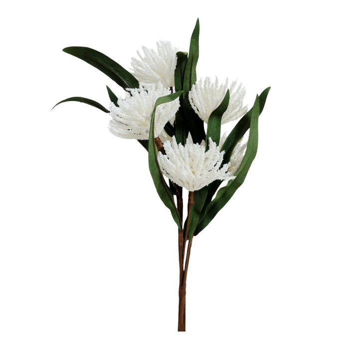 Ronis Bristle Blossom 42cm White
