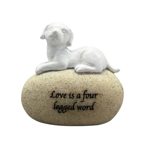 Love is 4 Legged word dog 7x4x6