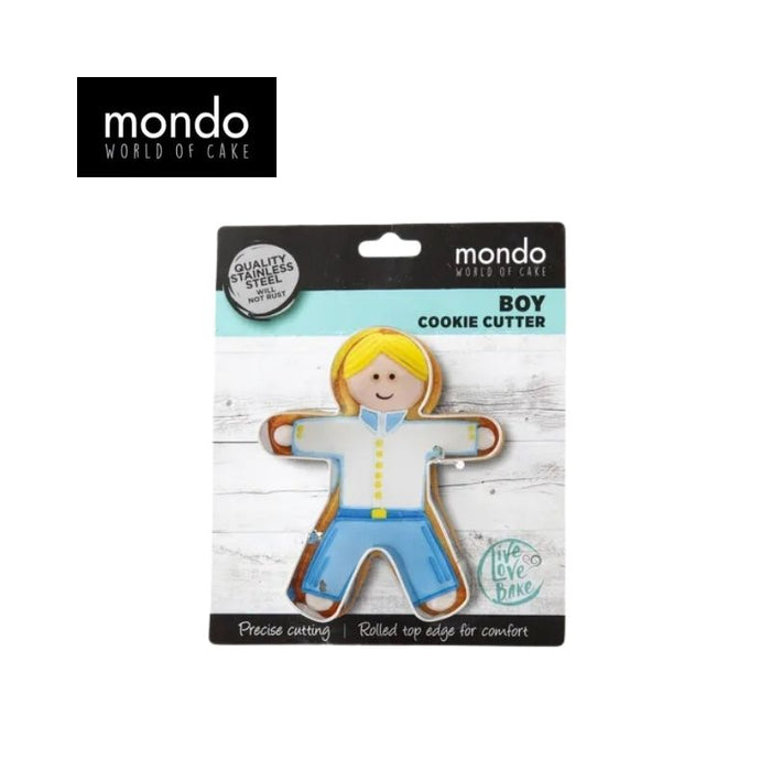 MONDO Boy Cookie Cutter 2.5cm High