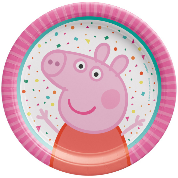 Peppa Pig Confetti 17cm Round Plate