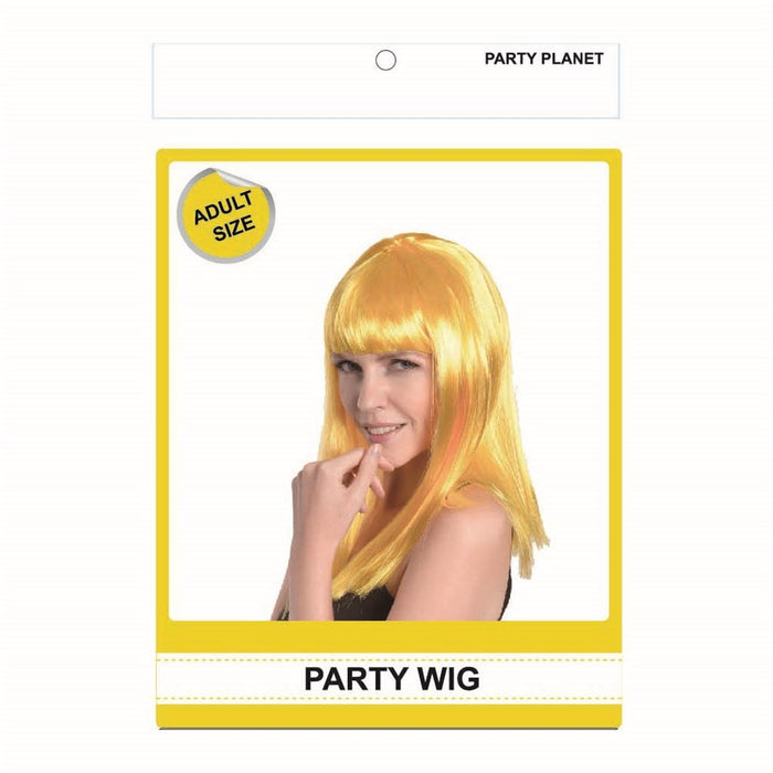 Long Wig - Yellow