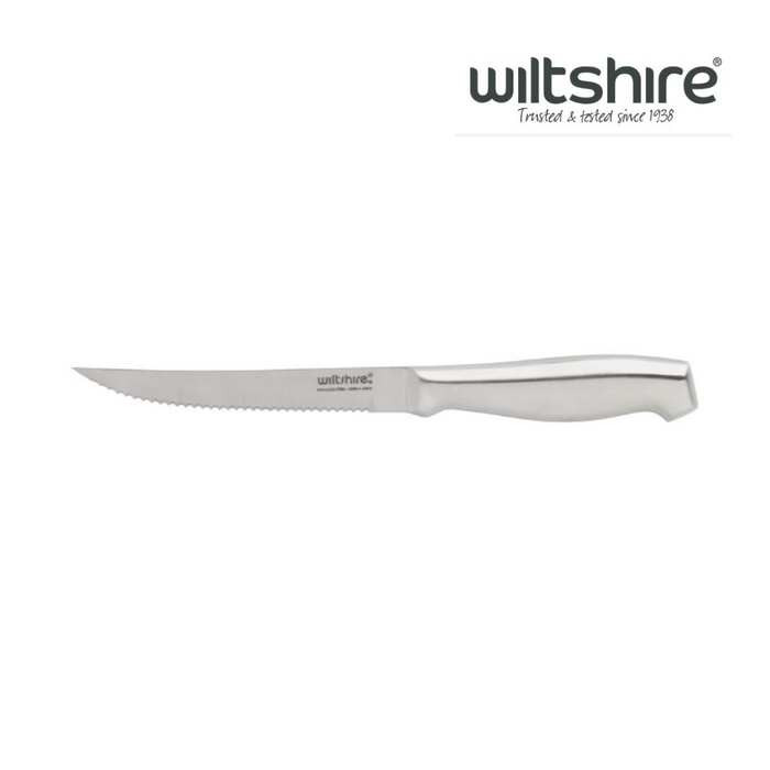 Steak Knife Set 8Pc Stainless Steel Wiltshire