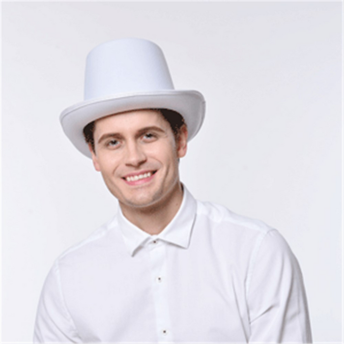 Top Hat - White