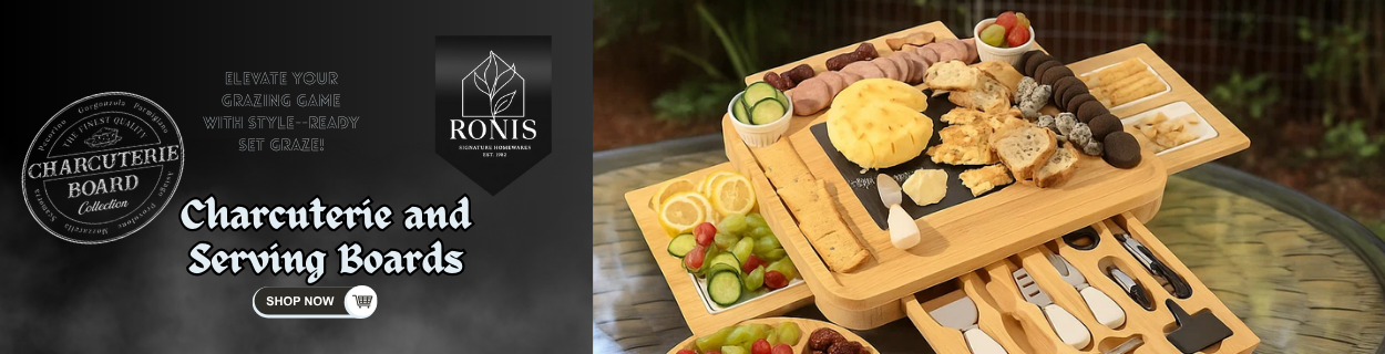 The Art of Elevated Entertaining: Ronis Luxe Charcuterie and Grazing Board Collection