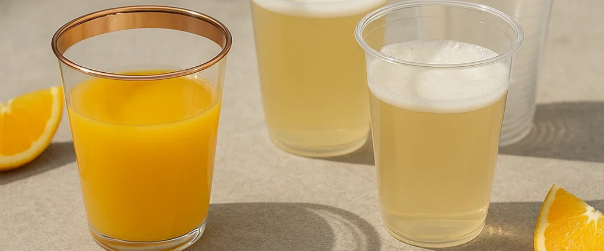 New Year Drinking Glasses