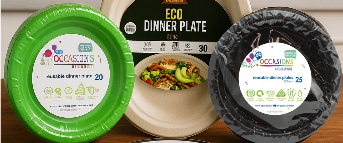 New Year Plates