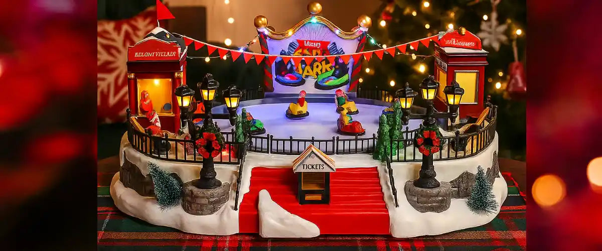 Black Friday sale on Christmas villages with 20% off festive miniature village decorations and seasonal display pieces.