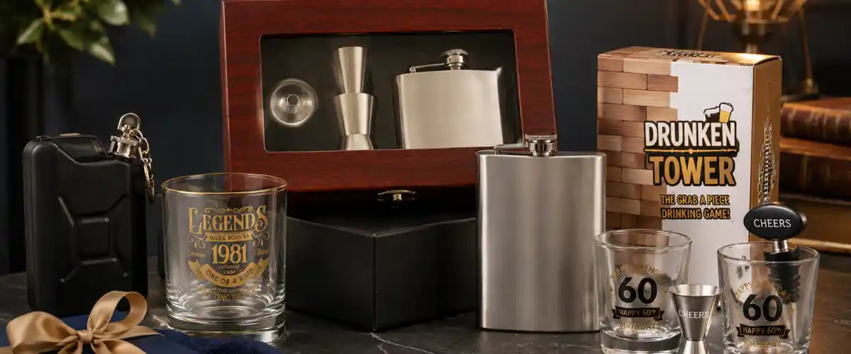 Gifts for Him collection featuring premium homewares, drinkware, kitchenware, BBQ accessories and lifestyle gift ideas for birthdays, Father's Day and Christmas in Australia.