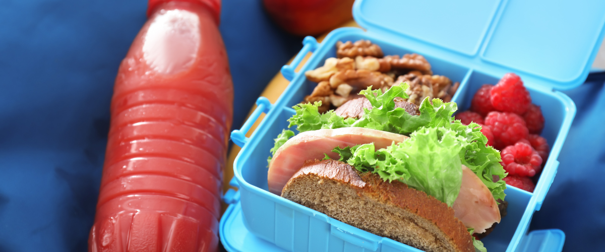 “Lunch essentials set with bento box, lunch bag and water bottle