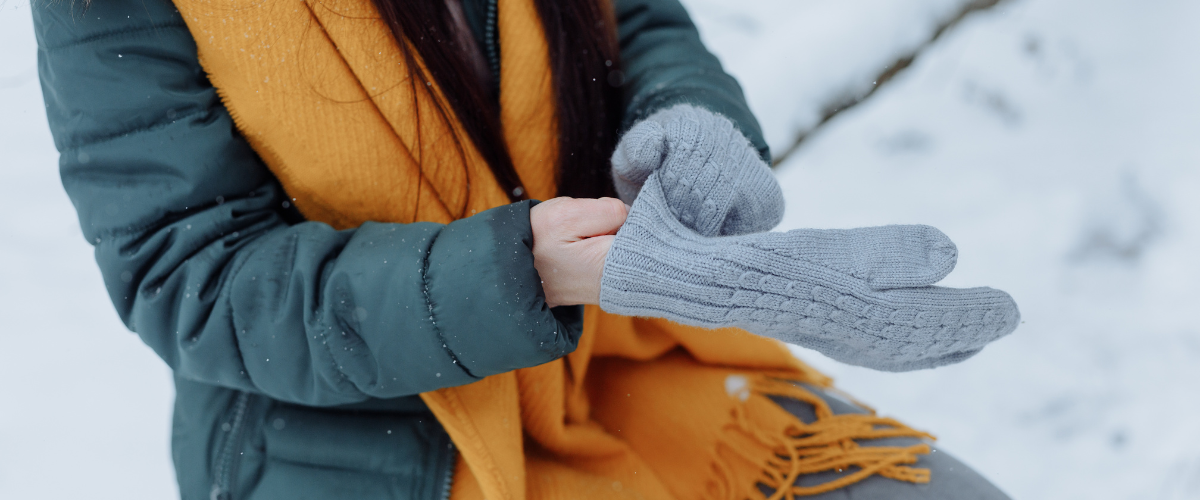 Winter gloves at special price for the whole family