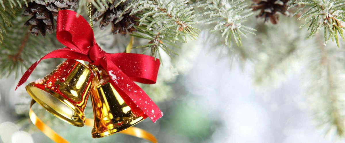 Christmas bells and nutbells collection with assorted festive designs for holiday decorating