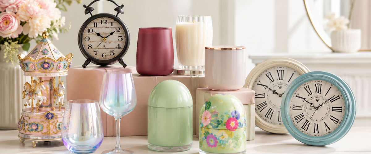 Gift collection featuring homewares, kitchenware, candles, drinkware, toys and lifestyle gift ideas for birthdays, Christmas and special occasions in Australia.