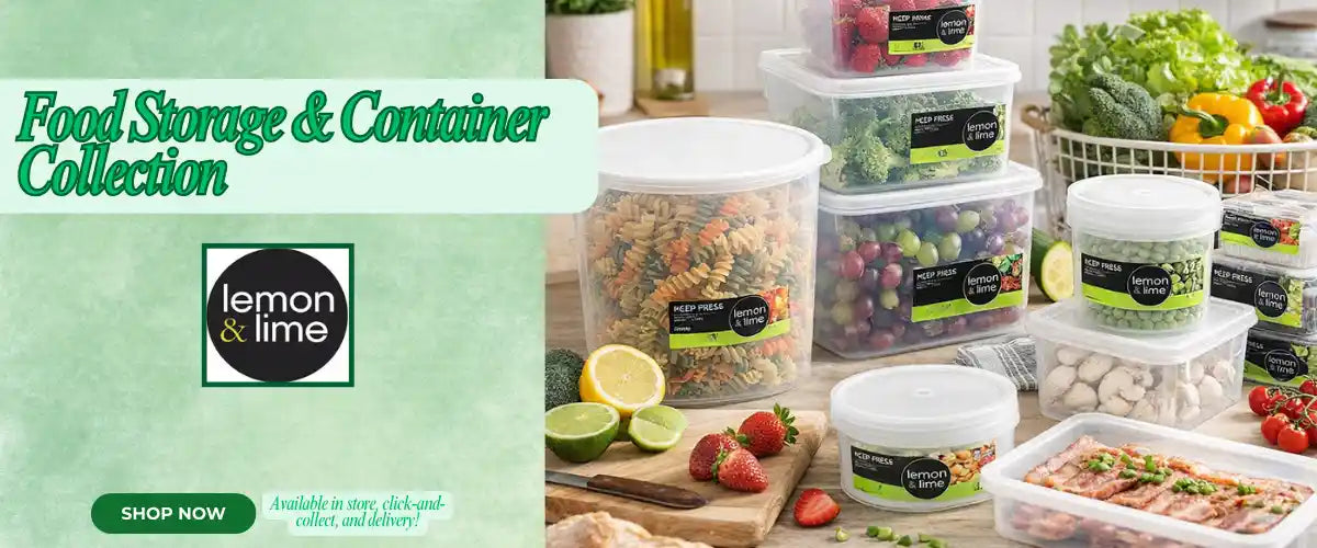 Reusable food storage container for meal prep and leftovers