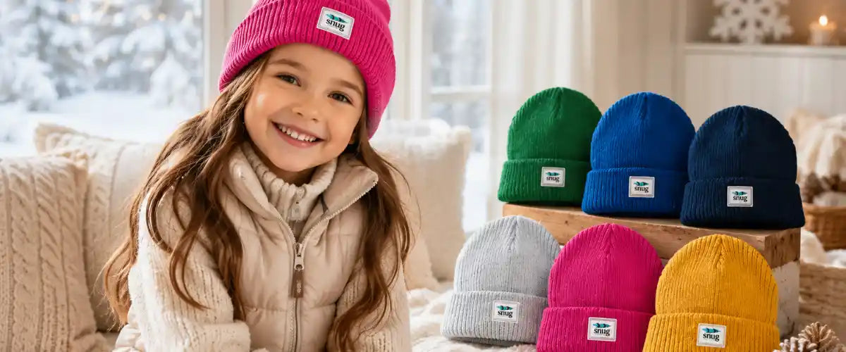 Winter Kids Range featuring children’s sherpa hoodies, warm pyjamas, lounge pants, gloves, socks, slippers and cold-weather accessories.