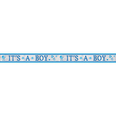 Baby Boy Banner Foil
