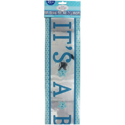 Baby Boy Banner Foil