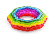 Rainbow Swim Ring 115cm