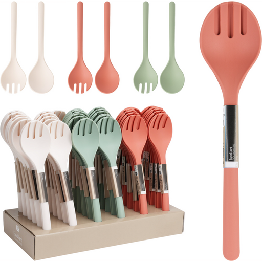 2 piece PP salad cutlery serving set