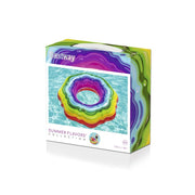 Rainbow Swim Ring 115cm