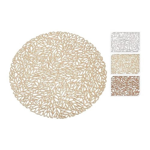 Round Christmas placemat assorted designs