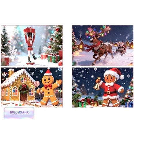 Christmas placemat 42 x 28cm assorted designs