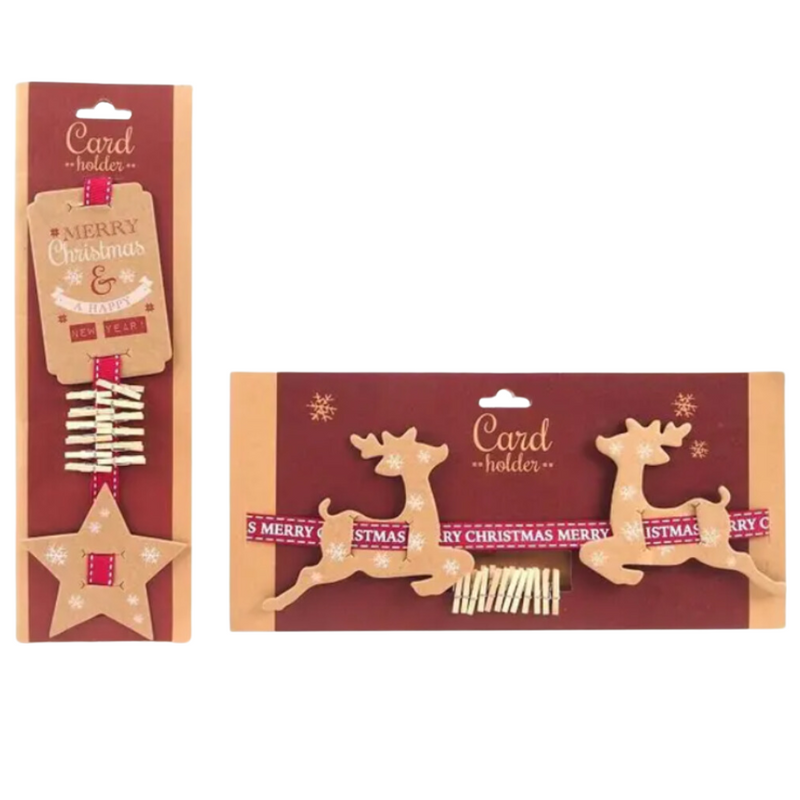 CARD HOLDER 12 x PEGS 2ASST