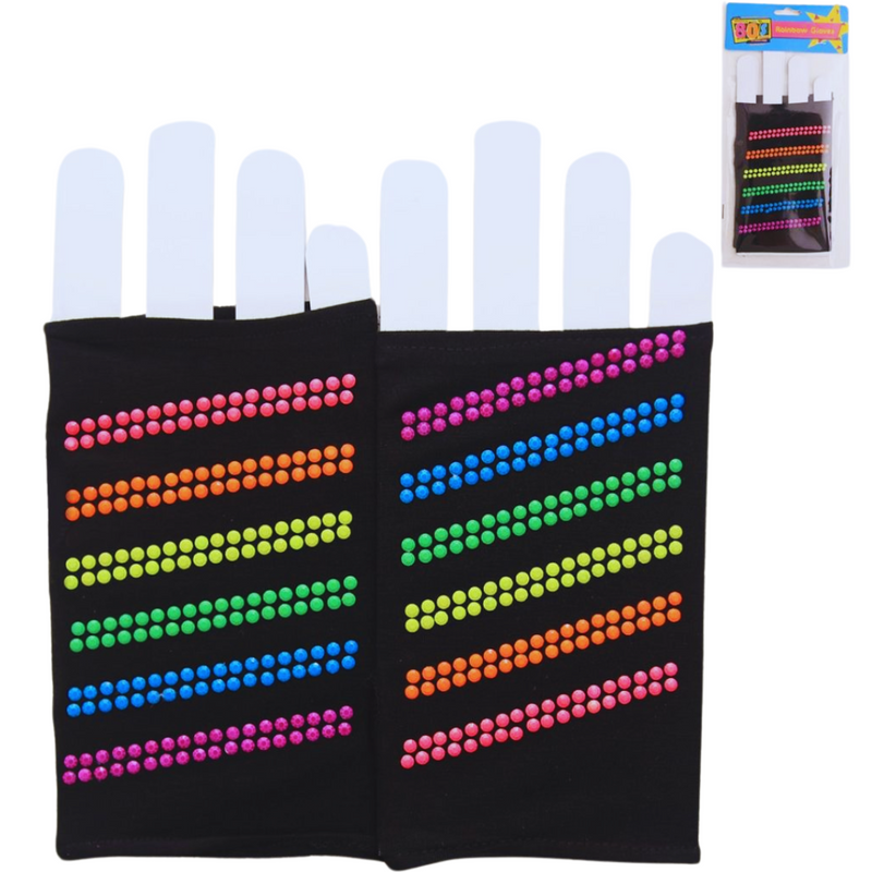 80S Rainbow Gloves