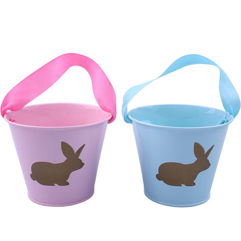 Easter Pail 12x8cm 2 Asstd