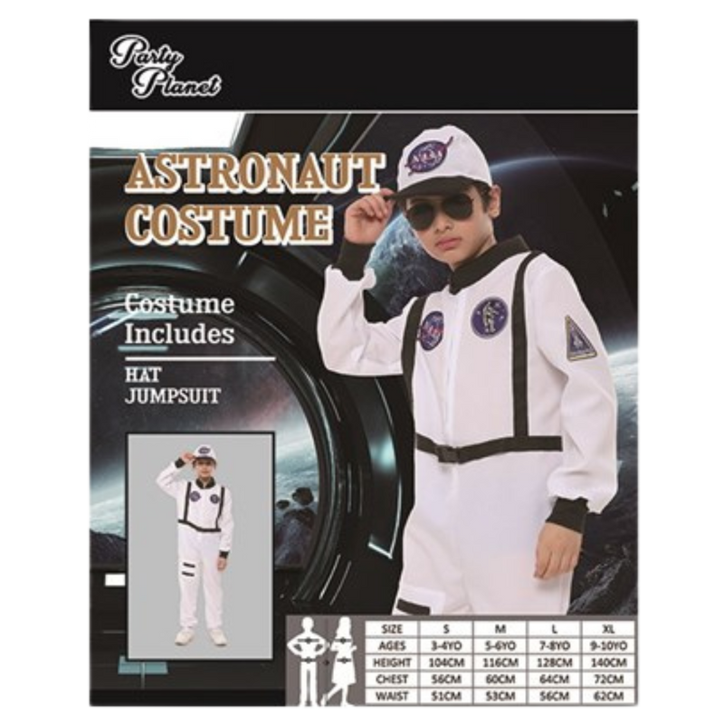 Costume Boys Astronaut Large 7-8 yrs old