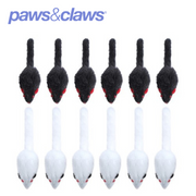 Plush Mice Cat Toy 12pk