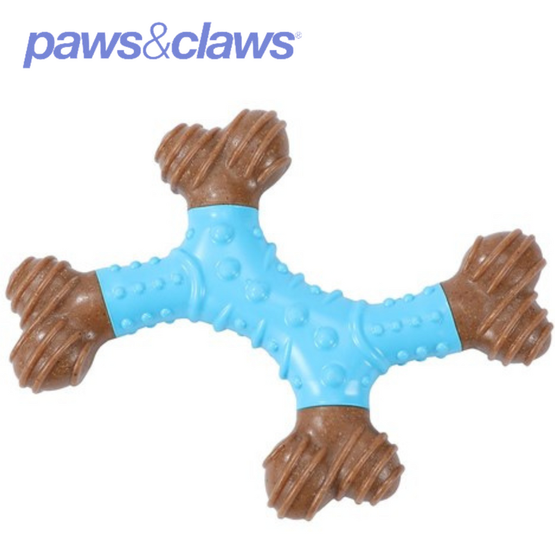 Boobone TPR Dental 4-Way Bone Peppermint 16.5cm