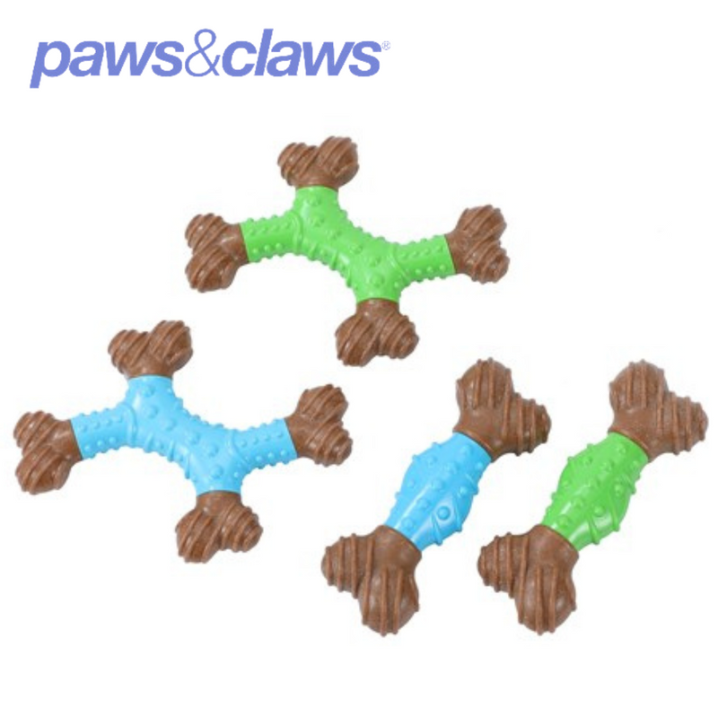 Boobone TPR Dental 4-Way Bone Peppermint 16.5cm