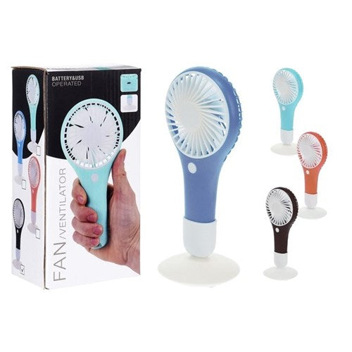 handheld 20cm battery operated mini fan