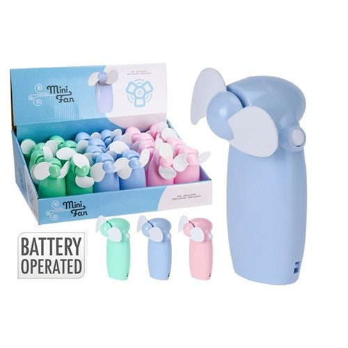 portable mini battery operated handheld fan