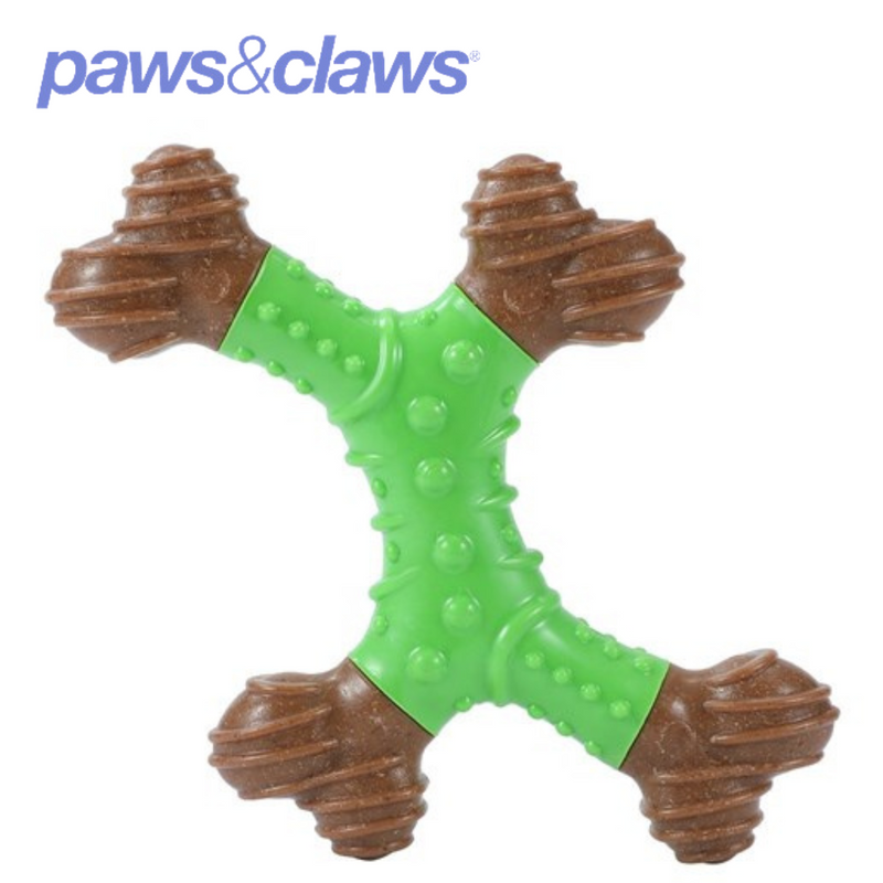 Boobone TPR Dental 4-Way Bone Spearmint 16.5cm