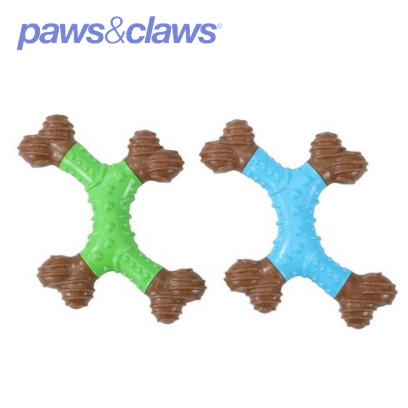 Boobone TPR Dental 4-Way Bone Spearmint 16.5cm