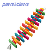 Parrot Wood Spinning Toy Large W/ Bell 39x10cm