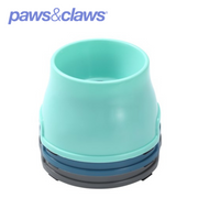 Pet Essentials Elevated Bowl Medium 3 Asstd Cols 19x12cm 600ml