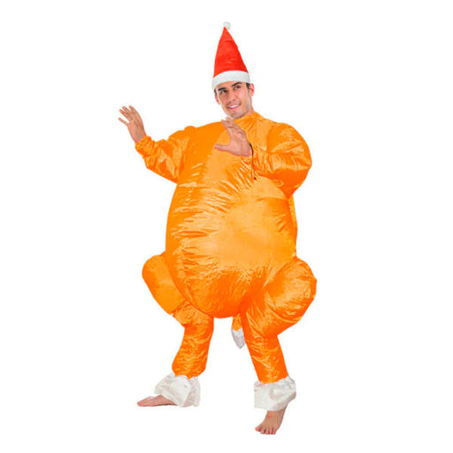 Adult Inflatable Raw Chicken Costume