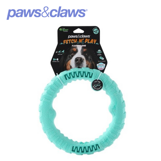 Fetch N’ Play Tugger Ring LGE Aqua 24cm