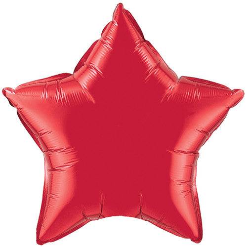 Star Decrotex Red Foil Balloon 45cm