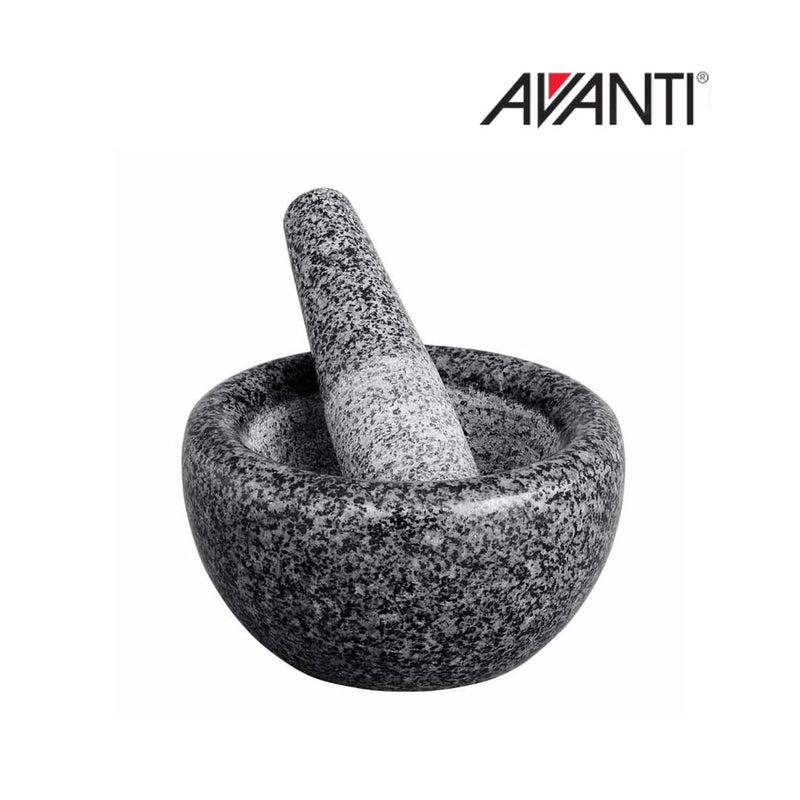 Avanti Pencil Edge Mortar and Pestle 18cm - Black Speckled