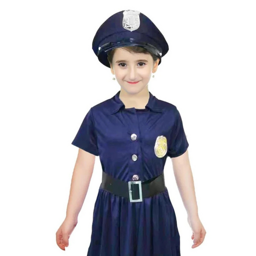 Children Police Girl Costume 10-12 Years