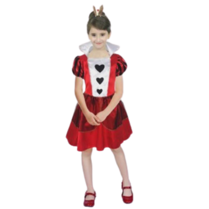 Children Red Queen Costume 10-12 years