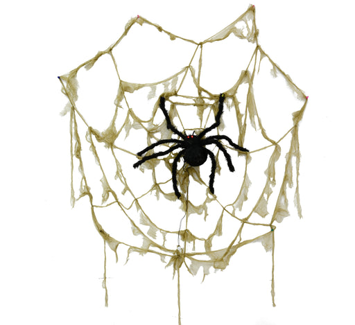 Animated Web With Spider 2.2m