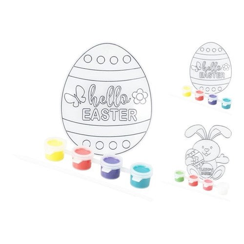 DIY suncatcher painting kit Easter theme