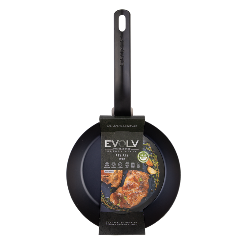 Evolv -Seasoned Carbon Steel Fry Pan 20cm