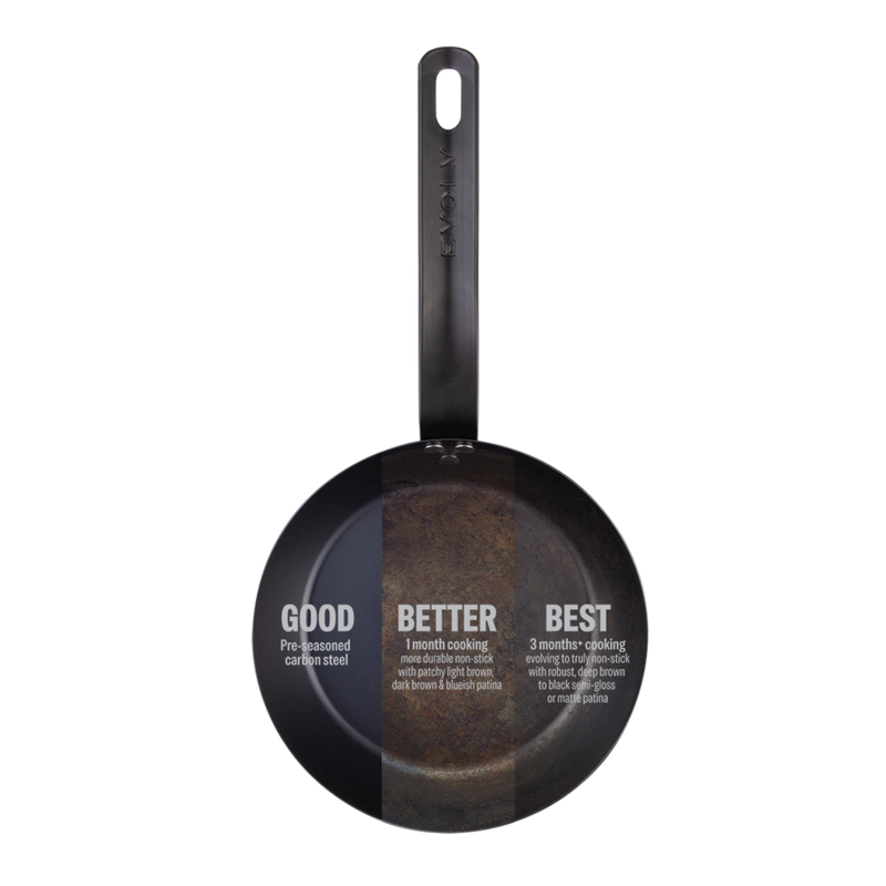 Evolv -Seasoned Carbon Steel Fry Pan 20cm