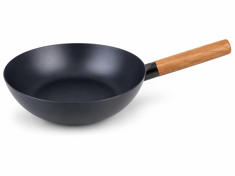 Evolv -Seasoned Carbon Steel Stir Fry Pan 30cm