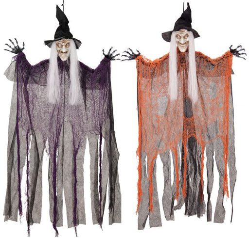 Hanging Witch Asstd 70cm